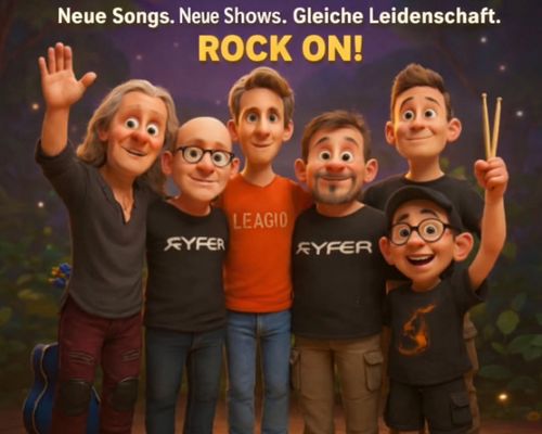 Frohes und gesundes neues Jahr wünschen Eure Jungs von Scyfer. Viel gute Musik, schöne Begegnungen und Frieden. Rock...