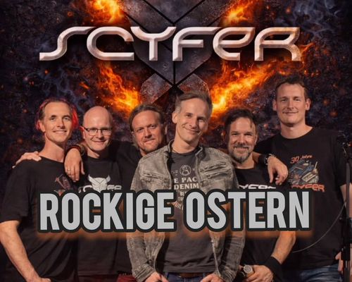 Wir wünschen Euch rockige Ostern und eine friedvolles Zeit. Eure Jungs von Scyfer🤘🎸
Habt ihr schon unser neues...